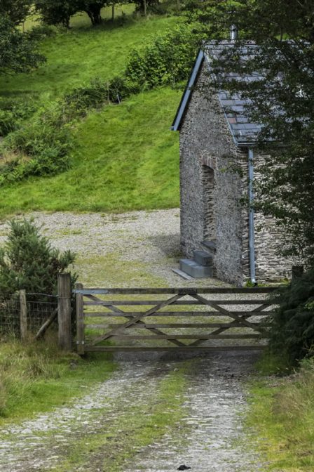 An image of the road down to our cosy self-catering barn