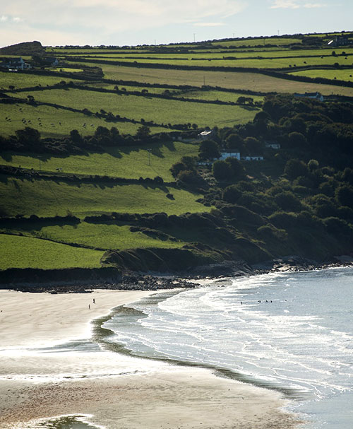 photo of the beach called Poppit sands